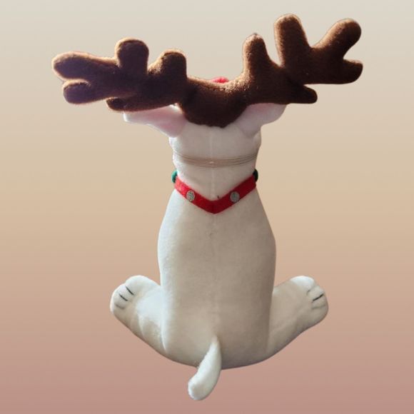 2 Target Christmas Target BullsEye Dogs Plush - Picture 3 of 5